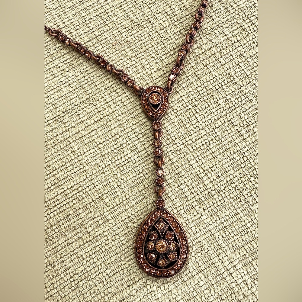 Vintage 2028 Bronze Gold Necklace
